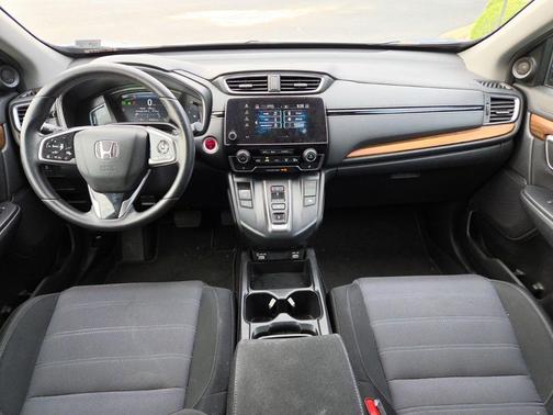 Gray 2021 Honda CR-V Hybrid EX