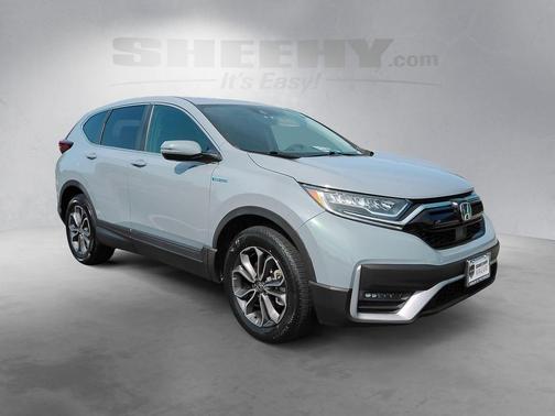 Gray 2021 Honda CR-V Hybrid EX