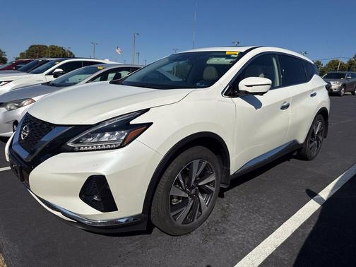 Pearl White Tricoat 2023 Nissan Murano SL Intelligent AWD