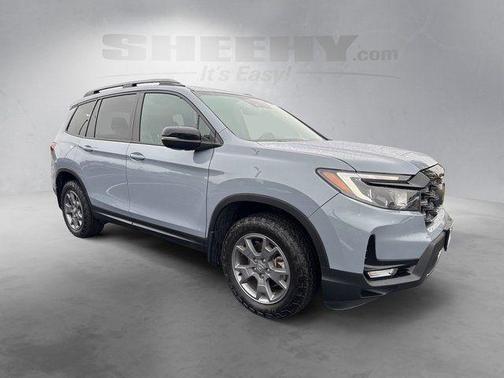 Sonic Gray Pearl 2025 Honda Passport AWD TrailSport