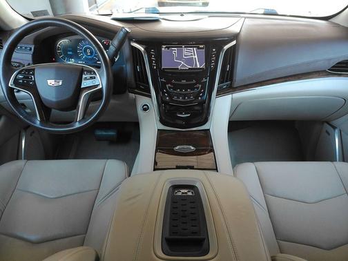 Red 2017 Cadillac Escalade ESV Premium Luxury