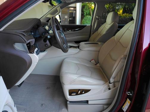 Red 2017 Cadillac Escalade ESV Premium Luxury