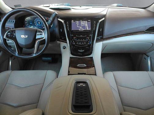 Red 2017 Cadillac Escalade ESV Premium Luxury
