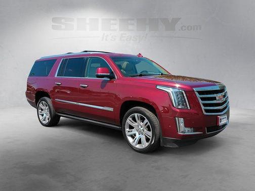 Red 2017 Cadillac Escalade ESV Premium Luxury