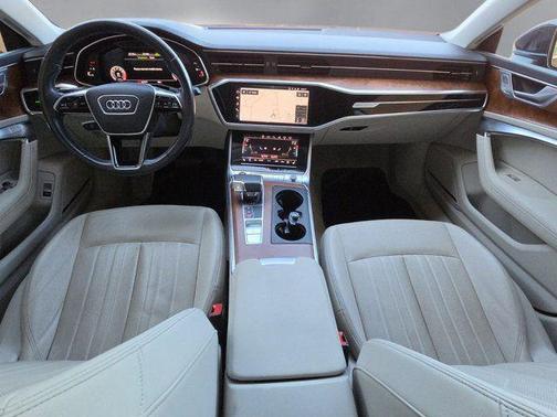Firmament Blue Metallic 2022 Audi A7 55 Prestige