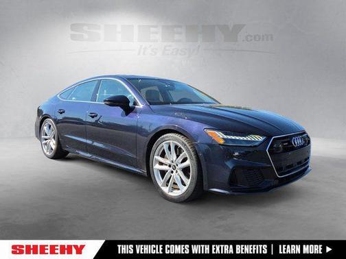 Firmament Blue Metallic 2022 Audi A7 55 Prestige