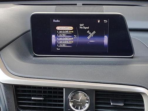 Silver Lining Metallic 2016 Lexus RX 350 Base