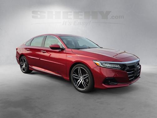 Radiant Red Metallic 2021 Honda Accord Hybrid Touring