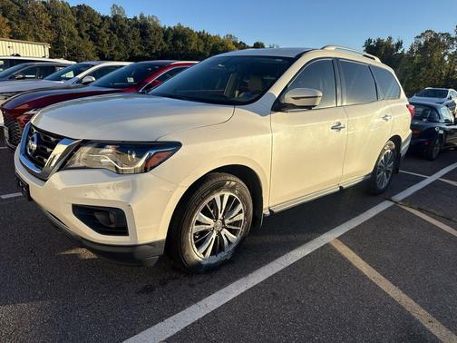 Pearl White Tricoat 2020 Nissan Pathfinder SL 2WD