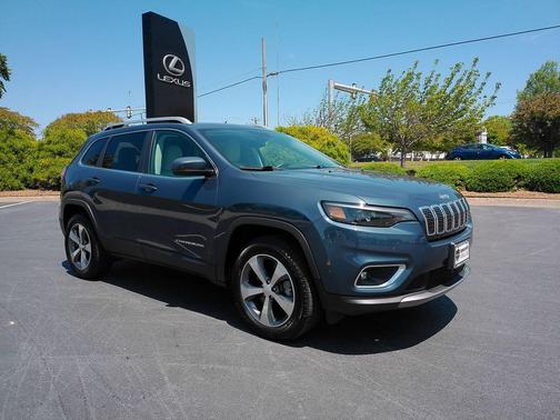 Blue Shade Pearlcoat 2019 Jeep Cherokee Limited