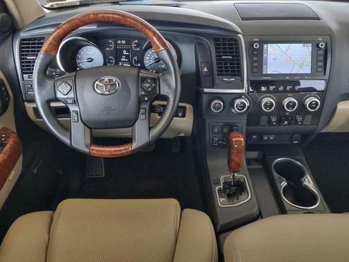 Blizzard Pearl 2021 Toyota Sequoia Platinum