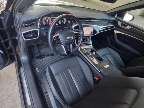Black 2021 Audi A6 55 Prestige