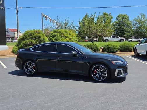 Mythos Black Metallic 2023 Audi A5 Sportback 45 S Line Premium Plus