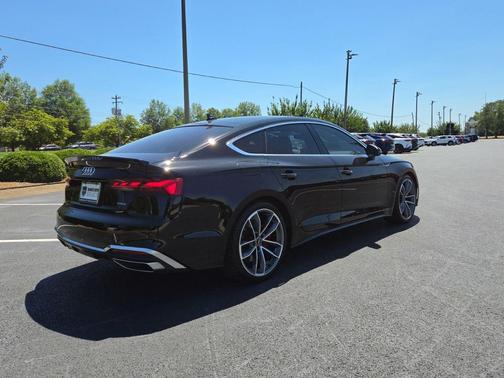 Mythos Black Metallic 2023 Audi A5 Sportback 45 S Line Premium Plus