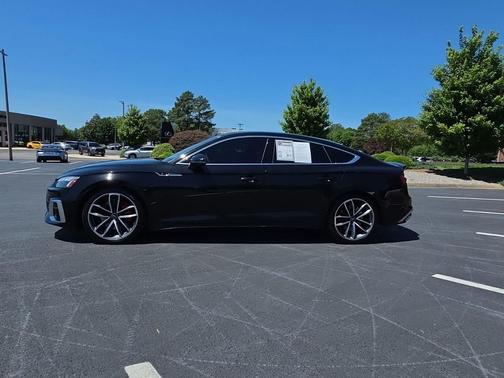 Mythos Black Metallic 2023 Audi A5 Sportback 45 S Line Premium Plus