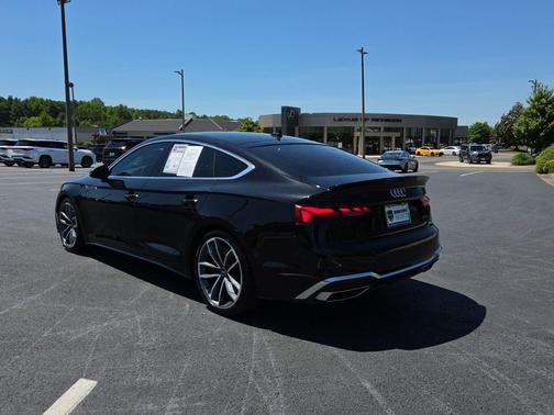 Mythos Black Metallic 2023 Audi A5 Sportback 45 S Line Premium Plus