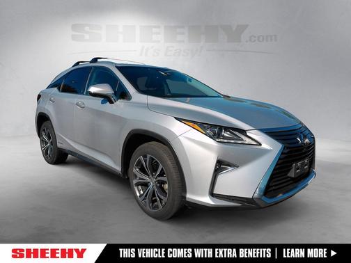 Silver Lining Metallic 2017 Lexus RX 450h Base