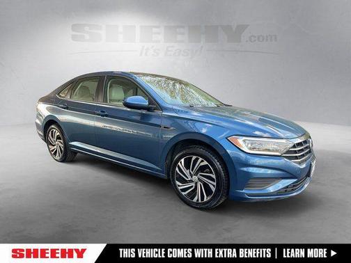 Blue Silk Metallic 2020 Volkswagen Jetta 1.4T SEL