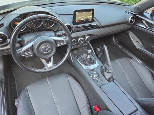 Machine Gray Metallic 2020 Mazda MX-5 Miata RF Grand Touring