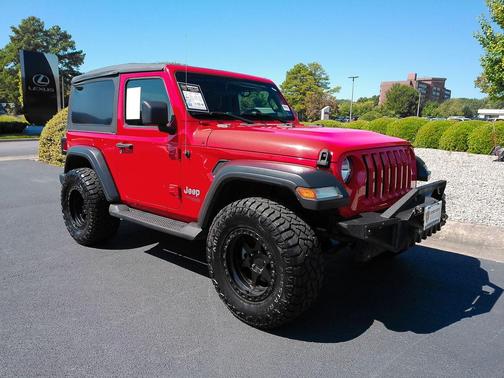 Firecracker Red Clearcoat 2020 Jeep Wrangler Sport S