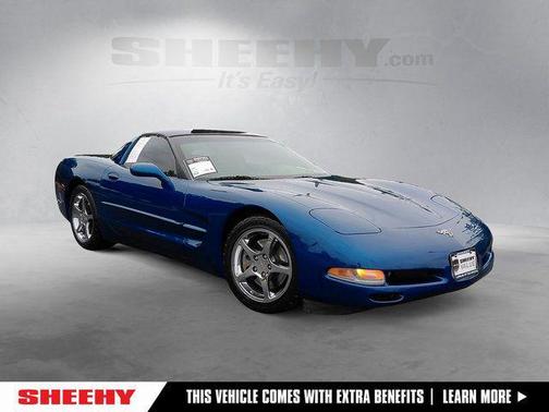 Electron Blue Metallic 2003 Chevrolet Corvette Base