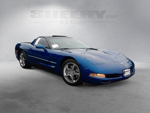 Electron Blue Metallic 2003 Chevrolet Corvette Base