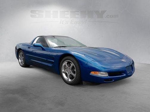 Electron Blue Metallic 2003 Chevrolet Corvette Base
