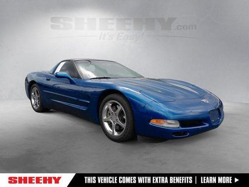 Electron Blue Metallic 2003 Chevrolet Corvette Base