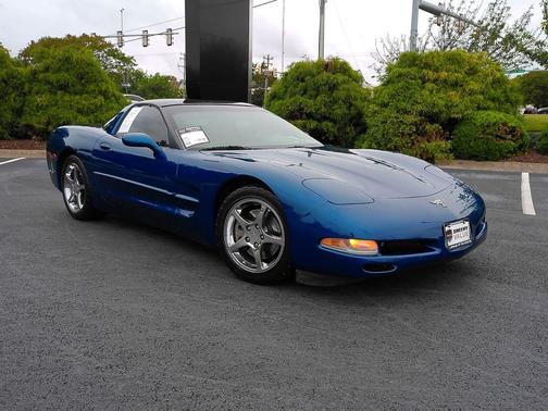 Electron Blue Metallic 2003 Chevrolet Corvette Base
