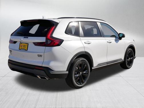Platinum White Pearl 2027 Honda CR-V Hybrid Sport Touring AWD