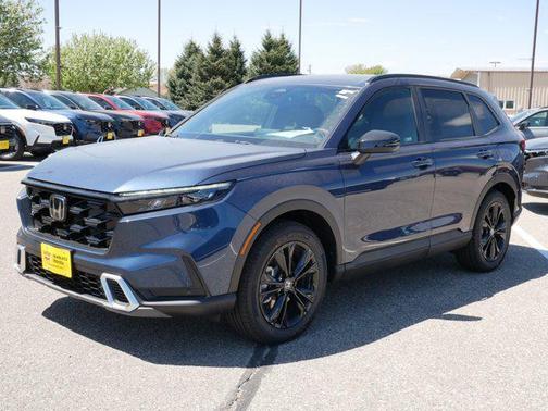 Canyon River Blue Metallic 2026 Honda CR-V Hybrid Sport Touring AWD