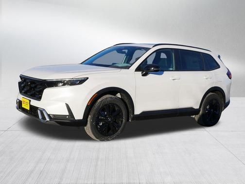 Platinum White Pearl 2026 Honda CR-V Hybrid Sport Touring AWD