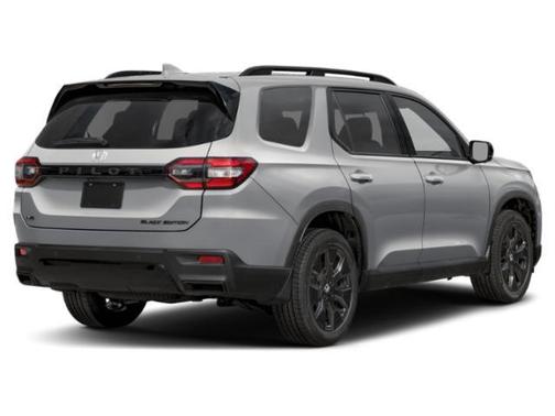 Solar Silver Metallic 2026 Honda Pilot Black Edition