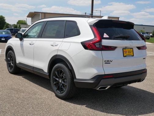 Platinum White Pearl 2026 Honda CR-V Hybrid Sport AWD