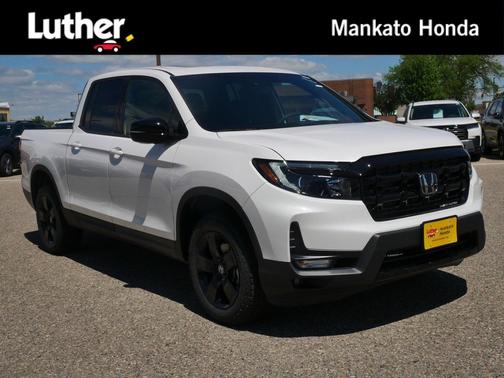 Platinum White Pearl 2026 Honda Ridgeline Black