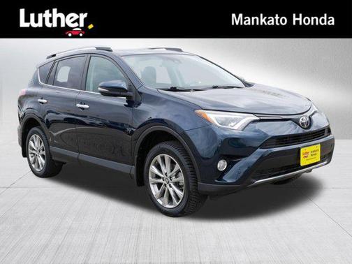 Galactic Aqua Mica 2017 Toyota RAV4 Limited