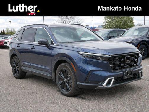 Canyon River Blue Metallic 2024 Honda CR-V Hybrid Sport Touring AWD