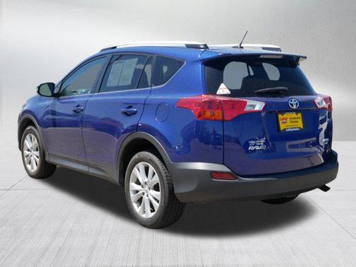 Blue Crush Metallic 2015 Toyota RAV4 Limited