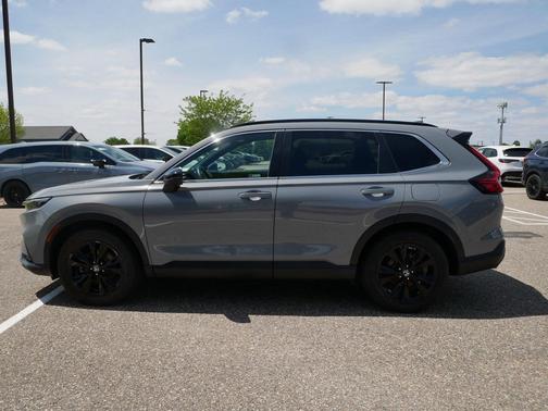 Urban Gray Pearl 2023 Honda CR-V Hybrid Sport Touring AWD