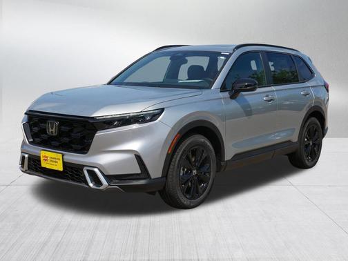Solar Silver Metallic 2026 Honda CR-V Hybrid Sport Touring AWD