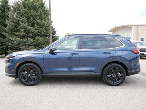 Canyon River Blue Metallic 2024 Honda CR-V Hybrid Sport Touring AWD