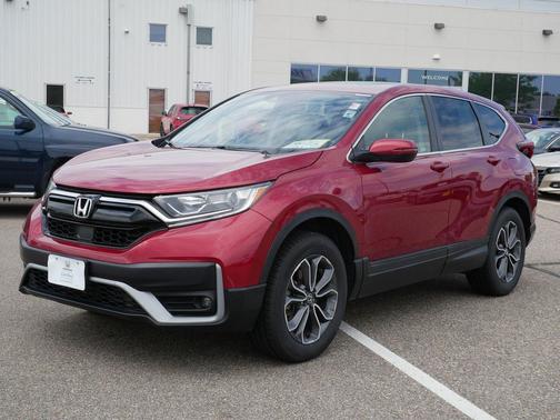 Radiant Red Metallic 2022 Honda CR-V AWD EX