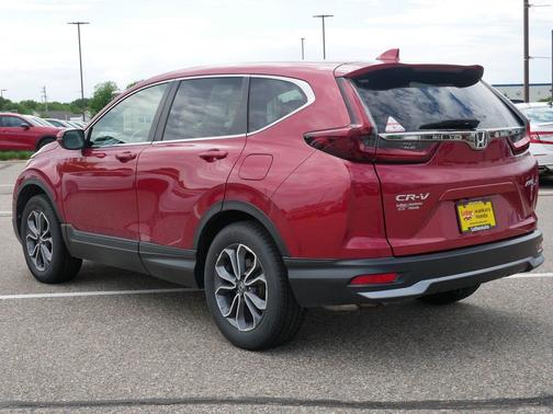 Radiant Red Metallic 2022 Honda CR-V AWD EX