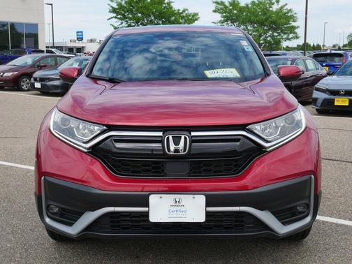 Radiant Red Metallic 2022 Honda CR-V AWD EX