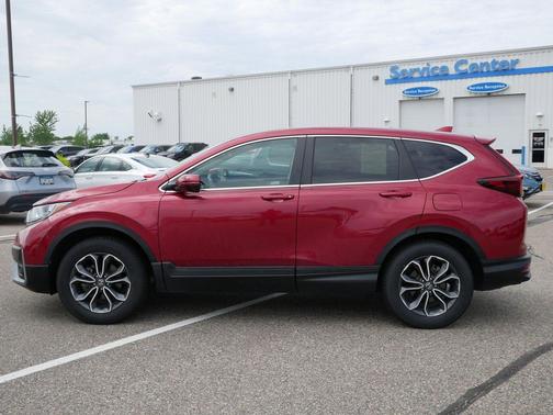 Radiant Red Metallic 2022 Honda CR-V AWD EX