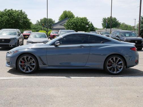 Slate Gray 2022 INFINITI Q60 3.0t Red Sport 400