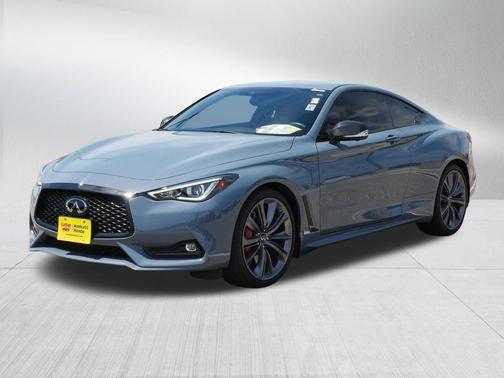 Slate Gray 2022 INFINITI Q60 3.0t Red Sport 400