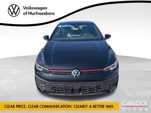Black Metallic 2025 Volkswagen Golf GTI 2.0T SE DSG