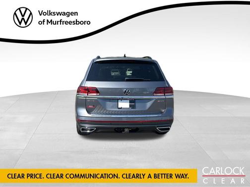 Platinum Gray Metallic 2022 Volkswagen Atlas 3.6L SE w/Technology