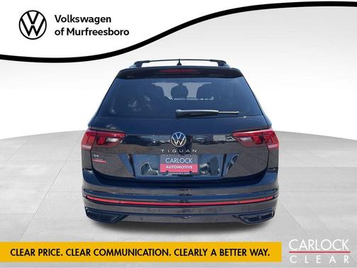 Deep Black Pearl 2023 Volkswagen Tiguan 2.0T SE R-Line Black